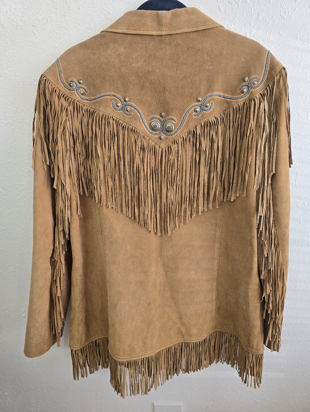 Cripple Creek 100% Leather Suede Fringe Western Jacket XXL - Picture 7 of 11